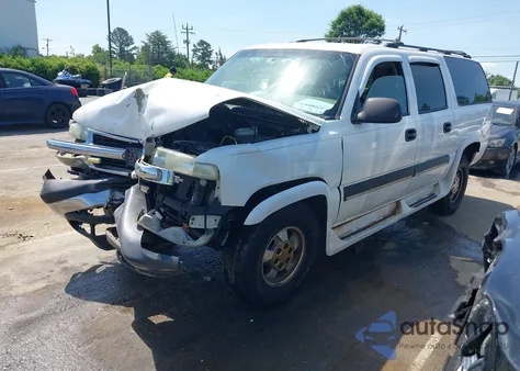 2003 Chevrolet Suburban 1500 Ls из США, поврежденный, VIN 3GNEC16Z43G155599